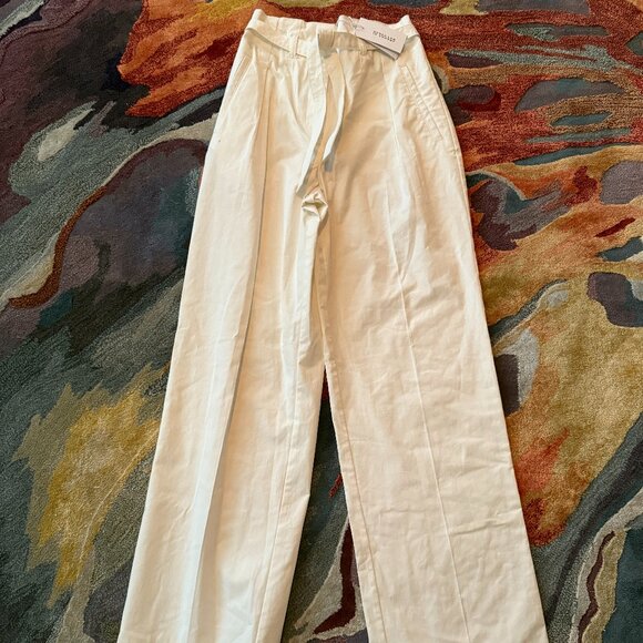 BNWT Derek Lam 10 Crosby size 4 white pants
